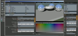 Create custom-shaped lights in modo