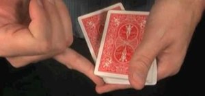 Palm like a professional magician when performing card tricks