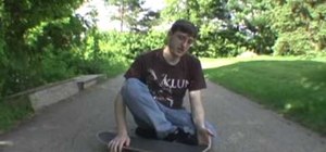Do a boneless flip skateboard trick