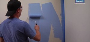 Properly paint your home using a roller brush