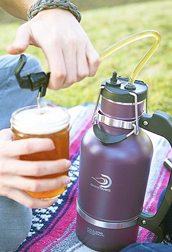 DrinkTanks' Growler & Kegulator = Your Very Own Portable Beer Keg