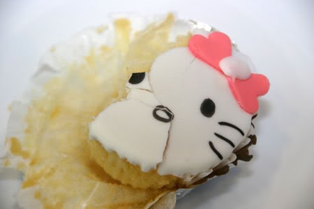 RECIPE: Hello Kitty Cupcakes