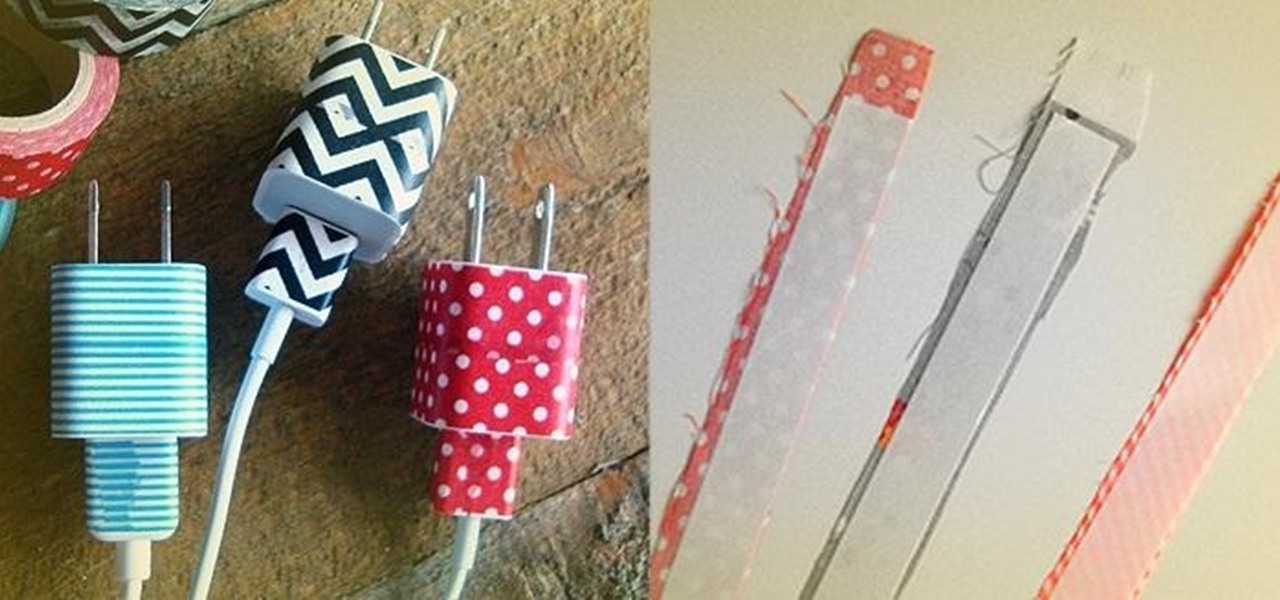 Organize Cords, Customize Your Keyboard, & Make Your Desk Nonslip with DIY Fabric Tape