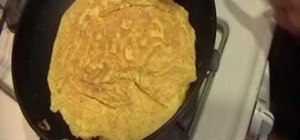 Egg and cheese omelette