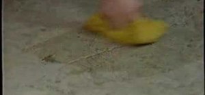 Repair basement floor cracks