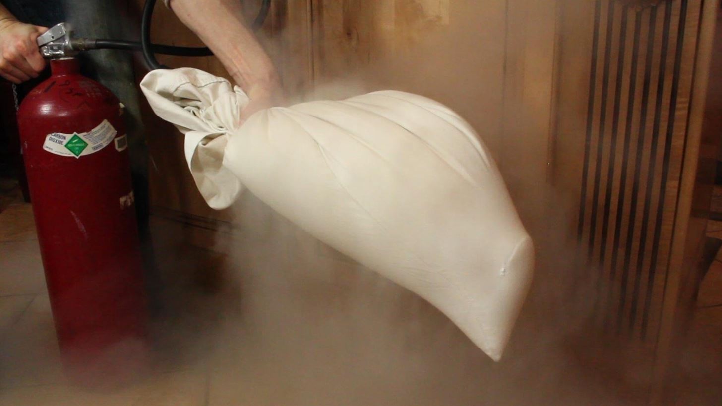 How to Make Dry Ice at Home Using a CO2 Fire Extinguisher