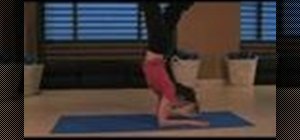 Practice yoga inversion poses with Tara Stiles