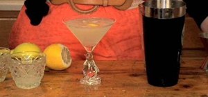Make a gin-based Bee's Knees cocktail