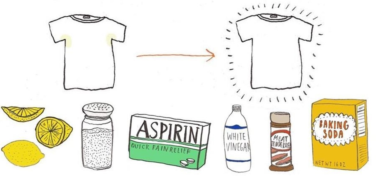 9 Diy Ways To Remove Sweat Stains From Clothes The Secret Yumiverse Wonderhowto