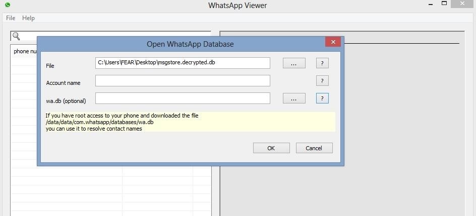 How to Hack and Decrypt WhatsApp Database (Remotely) [ROOT]