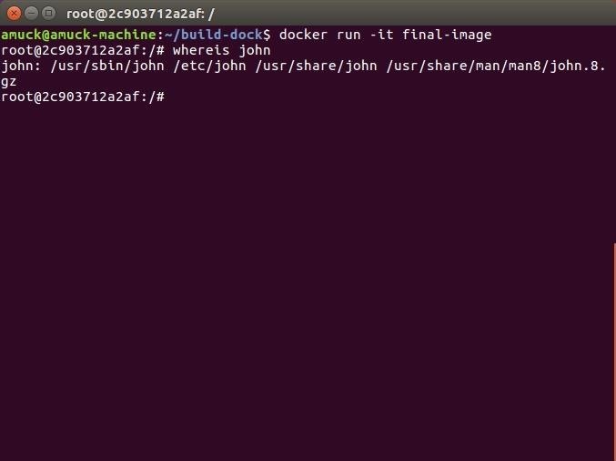 How to Create a Reusable Burner OS with Docker, Part 2: Customizing Our Hacking Container