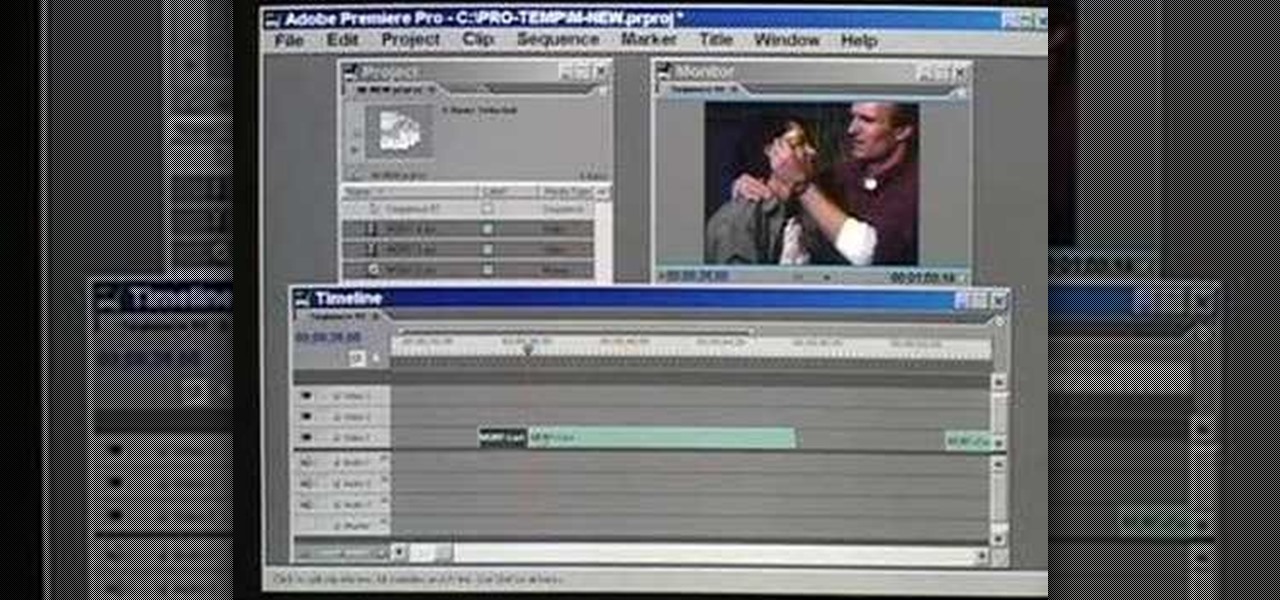 How to Make a movie edit in Adobe Premiere Pro Adobe 