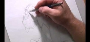 Draw Eeyore from Winnie the Pooh