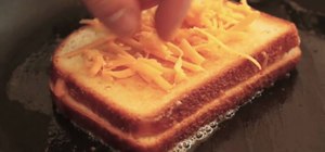Make and inside-and-out grilled cheese sandwich