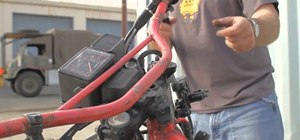 Remove and replace motorcycle handlebars