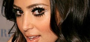 Get Kim Kardashian's Pussycat Doll makeup look