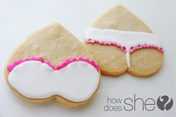 Whale Tail Cookies for Your Sweet Valentine