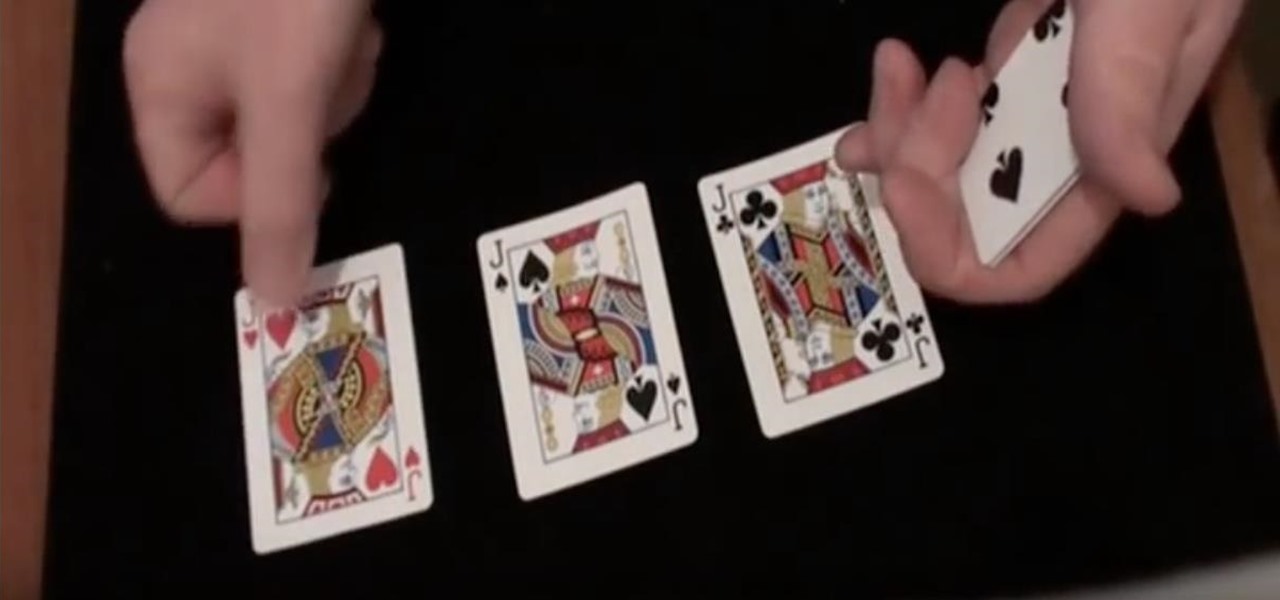 Perform the "Jumping Jack" Card Trick