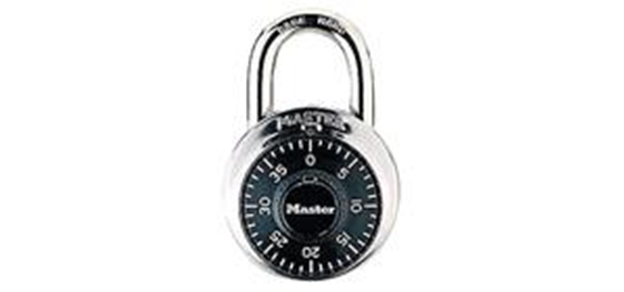 Crack a Master Lock Mathematically, Without a Shim