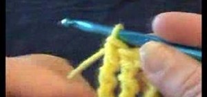 Crochet the quadruple crochet stitch