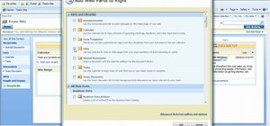 Customize Web Parts in SharePoint Designer 2007