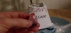 Make a simple volcano project experiment