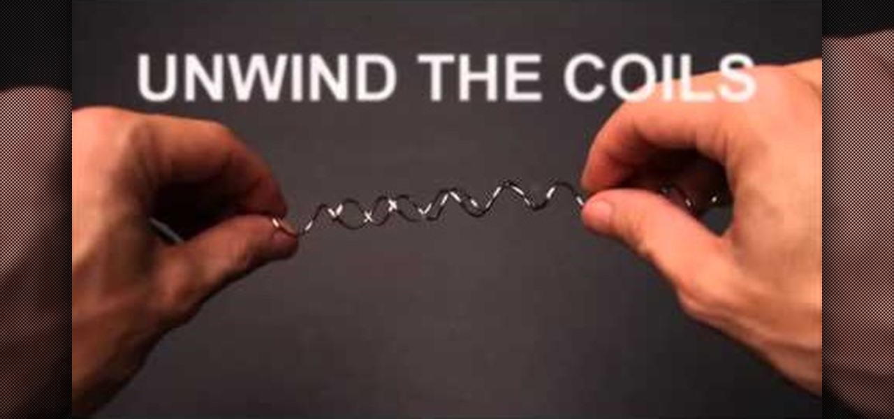 How to Create a cool illusion with two twisted wires « Prop Tricks