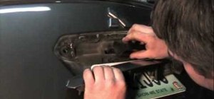 Fix a broken back door lock on a Mitsubishi Endeavor