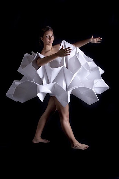 Models Swallowed by Origami