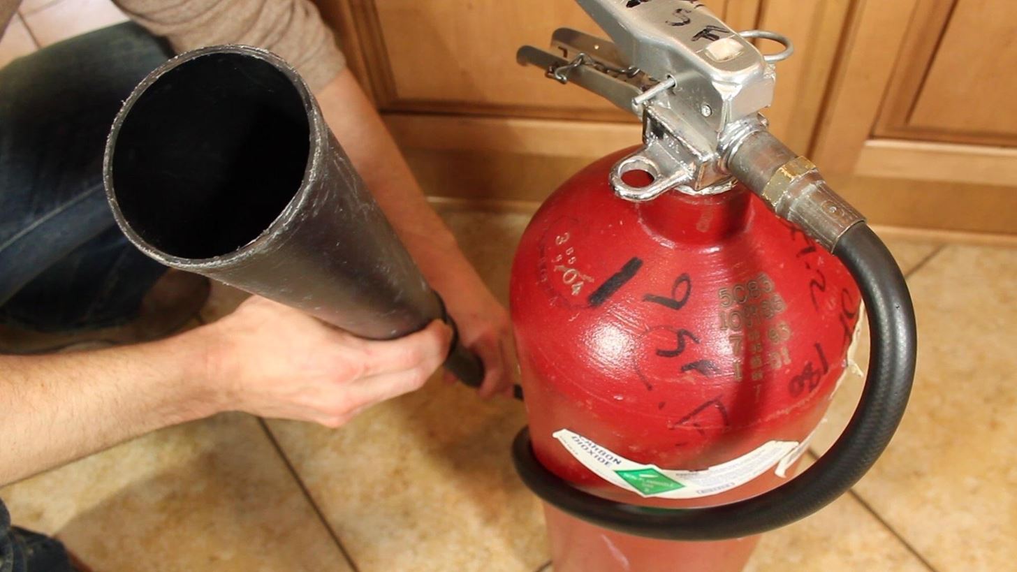 How to Make Dry Ice at Home Using a CO2 Fire Extinguisher