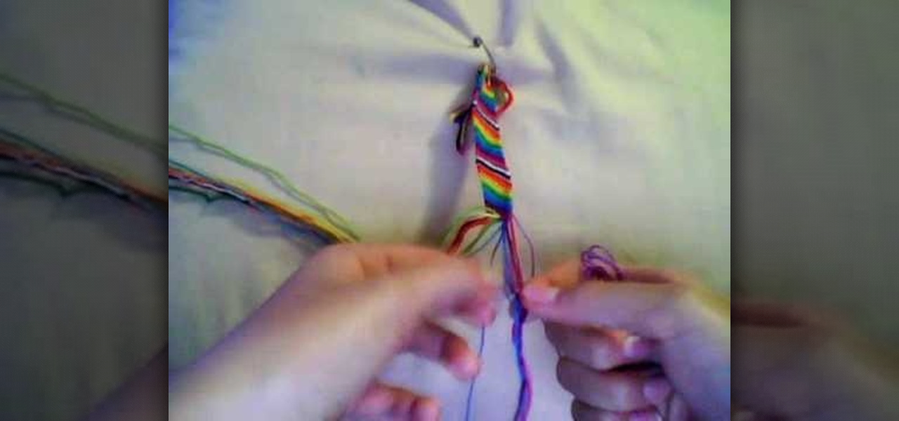 How to Make a Candy Stripe Friendship Bracelet  Sarah Maker