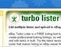 Use Turbo Lister on eBay