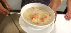 Make triple creamy vegan potato soup