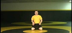 Practice the stand up pop drill in wrestling