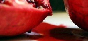 Juice a pomegranate