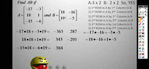 Know if matrices can be multiplied