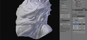Retopologize a high-resolution object for rendering in Blender 2.5