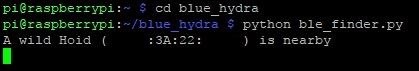 How to Detect Bluetooth Low Energy Devices in Realtime with Blue Hydra