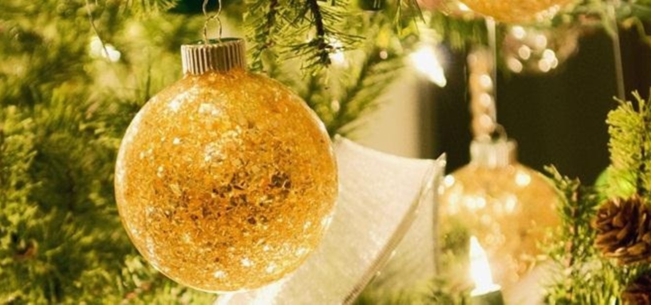 Don't Throw Out Your Broken Bulbs—Turn Them into Better Christmas Tree Ornaments!