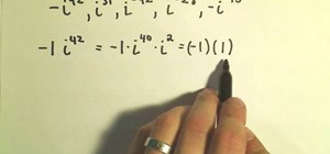 Simplify and rewrite the complex number "i"