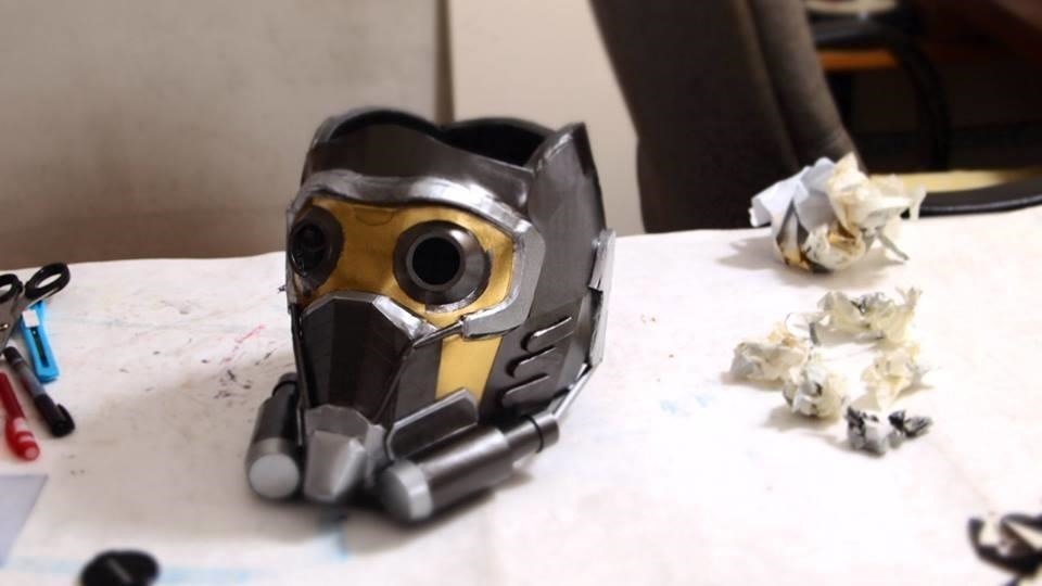 How to Build Your Own DIY Star-Lord Guardians of the Galaxy Mask