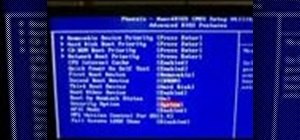 Secure your computer with a bios password