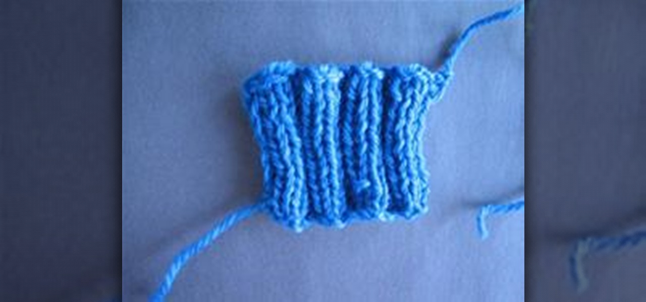 How to Knit Ribbing « Knitting & Crochet :: WonderHowTo