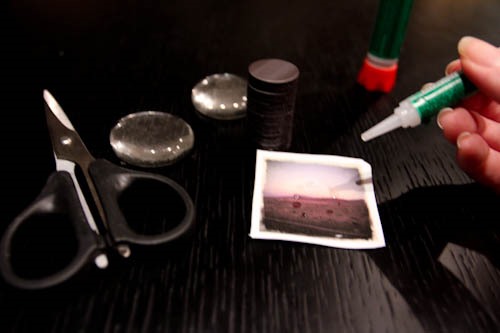 How to Make Marble Photo Magnets