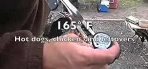 Handle food safely when camping