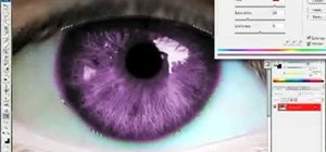 Tweak eye color in Photoshop CS3 with the masking tool