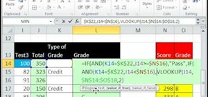 Create a pass-fail grade formula in Microsoft Excel