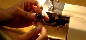 Start using the sewing machine for beginners