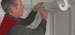 Install shelves to organize a closet with Lowe's